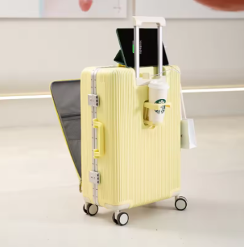 S001-Gorgeous Wide Handle Suitcase