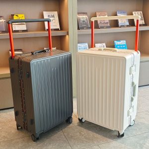 DDDDDD01 Five wheels aluminum frame travel bag