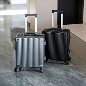DDDDDD03 Five wheels aluminum frame travel bag